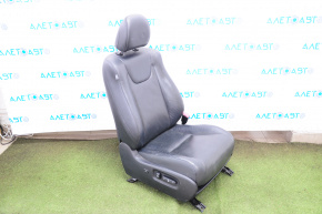 Passenger seat Lexus RX350 RX450h 10-12 with airbag, electric, leather black, heating, fan, scratch