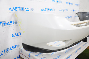 Rear bumper bare Lexus RX350 RX450h 10-15 white, cracked