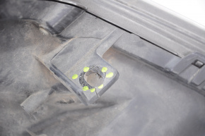 Headlight front left bare Lexus RX350 RX450h 10-12 prerest, halogen, for polishing, crack in crepe