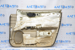 Door trim card front left Nissan Pathfinder 13-16 rag beige, for cleaning, scratches
