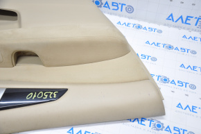 Door trim card front left Nissan Pathfinder 13-16 rag beige, for cleaning, scratches
