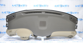 Torpedo front panel without AIRBAG Nissan Pathfinder 13-16 beige, scratches, bump
