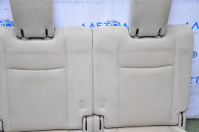 Rear row of seats 3rd row Nissan Pathfinder 13-16 velour beige, dry-cleanable