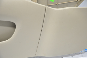 Central console armrest Nissan Pathfinder 13-20 cloth beige, scratches, dry cleaning