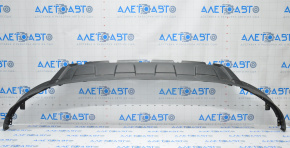 Front bumper lip Nissan Pathfinder 13-16 prerest structure, broken crepe, scratches