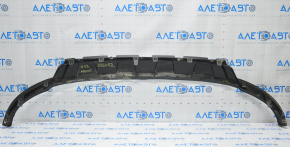 Front bumper lip Nissan Pathfinder 13-16 prerest structure, broken crepe, scratches