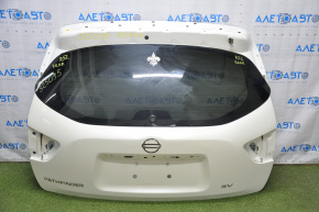 Boot door bare Nissan Pathfinder 13-16 white QAB