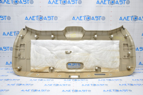Lower trunk door trim Nissan Pathfinder 13-20 beige, break, scratches, no plug