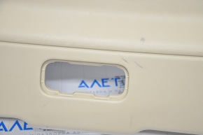 Lower trunk door trim Nissan Pathfinder 13-20 beige, break, scratches, no plug