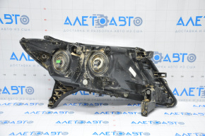 Headlight front left Nissan Pathfinder 13-16 bare pre-rest without fastening, water damage, for polishing