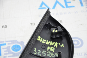 Side mirror plug front right Toyota Sienna 11-14 crack in mount