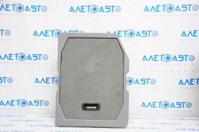 Trunk box right Toyota Sienna 11-15 gray, with lid