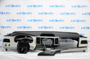 Dashboard front panel without AIRBAG Toyota Sienna 11-14 black with gray