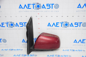 Left side mirror complete Toyota Sienna 11-12 5 pins, heated, red
