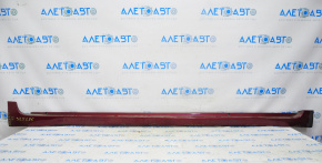 Right threshold Toyota Sienna 11-17 red, tear, scuffs