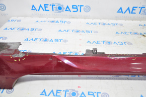 Right threshold Toyota Sienna 11-17 red, tear, scuffs