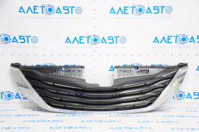 Grille radiator assembly Toyota Sienna 11-14 LE, chrome