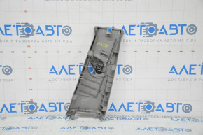 Left center pillar trim, upper belt, Toyota Camry v55 15-17 USA, gray