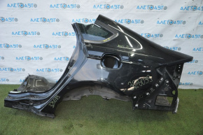 Quarter wing rear left Ford Fusion mk5 13-20 black, small poke