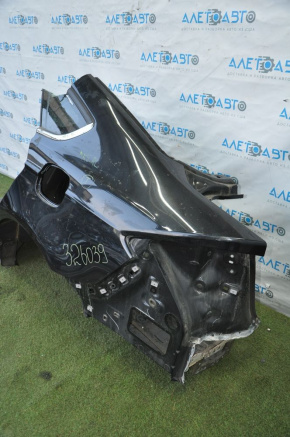 Quarter wing rear left Ford Fusion mk5 13-20 black, small poke