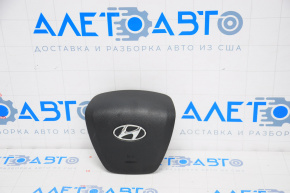 Airbag in steering wheel driver Hyundai Sonata 15-17 black