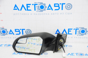 Left side mirror assembly Hyundai Sonata 15-17 5 pins, structure