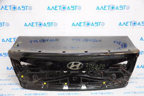 Trunk lid Hyundai Sonata 15-17 black S3, pokes