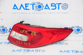 Light outer wing right Hyundai Sonata 15-17 lamp