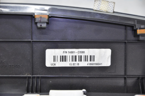 Instrument cluster Hyundai Sonata 15-18 89k scratches