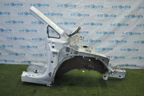 Front right quarter Lexus RX350 RX450h 10-15 white