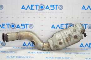 Exhaust line middle part with catalytic converter Nissan Rogue 14-16