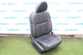 Passenger seat Nissan Rogue 14-15 with airbag, mechanical, leather black