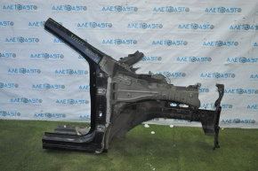 Quarter front right Nissan Rogue 14-20 black