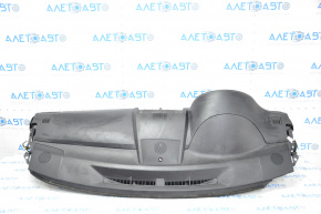 Torpedo front panel without AIRBAG Toyota Camry v55 15-17 usa white stitch with overlay and glove compartment