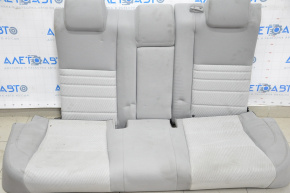 Rear row of seats 2 row Toyota Camry v55 15-17 usa cloth gray, for dry cleaning