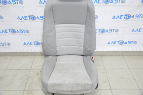 Passenger seat Toyota Camry v55 15-17 usa without airbag, mechanical, cloth gray, for dry cleaning