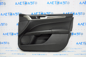 Door trim card front right Ford Fusion mk5 13-14 leather black