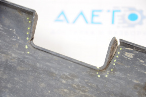 Left threshold Hyundai Sonata 15-17 SE black broken fasteners, fractures at the bottom