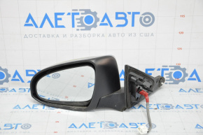 Left side mirror complete Toyota Camry v55 15-17 5 pins, silver 1J9