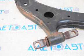 Lower front left arm Toyota Camry v55 15-17 usa, torn silent block, rusty