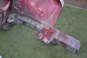 Front quarter left Toyota Sienna 11-14 red