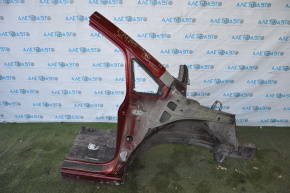 Front quarter right Toyota Sienna 11-20 red