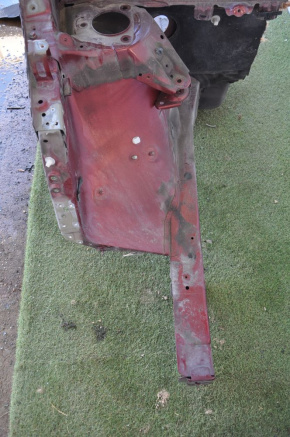 Front quarter right Toyota Sienna 11-20 red