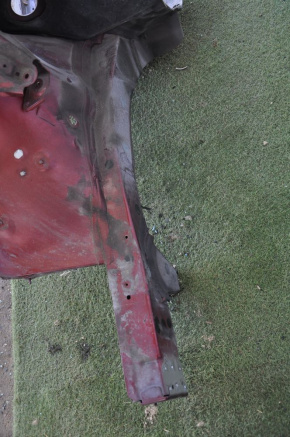 Front quarter right Toyota Sienna 11-20 red