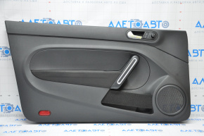 Door trim card front left VW Beetle 12-17 cloth black, structure, scratches