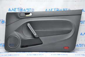 Door trim card front right VW Beetle 12-19 cloth black, structure