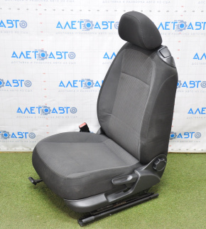 Driver's seat VW Beetle 12-15 without airbag, mechanical, cloth black with gray insert