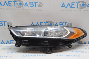 Headlight front left bare Ford Fusion mk5 13-16 scratches for polishing