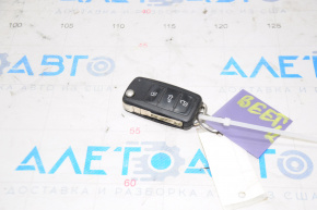 VW Beetle 12-16 4-button key