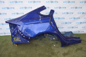 Quarter wing rear right Ford Fusion mk5 13-20 blue, arch dented
